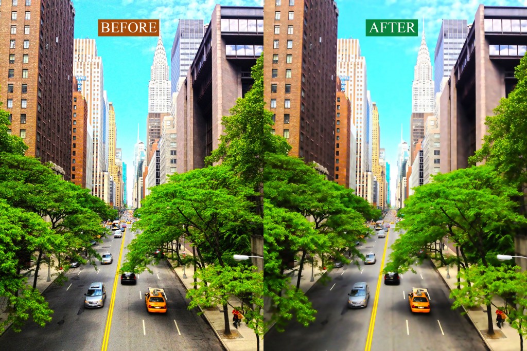 Photoshopで写真を簡単にアニメ イラスト風カラー背景に加工する方法メイキング